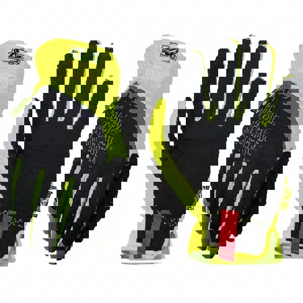 Cut-Resistant Gloves: Size S, ANSI Cut A5, Synthetic Leather